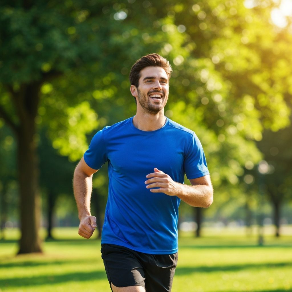 Active lifestyle for men